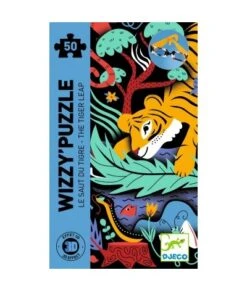 Djeco Puzzel 3D - The Tiger Leap - 50 Stukjes - DJ07031