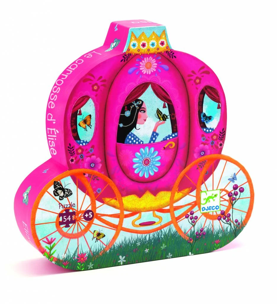 Djeco Puzzel De Koets (DJ07254) 54st 3 Djeco Puzzel De Koets (DJ07254) 54st