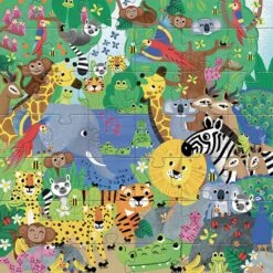 Djeco Puzzel - Jungle 1 Tot 10 -54 Stukjes DJ07148 -Speelgoed Voor Kinderen Winkel djeco djeco puzzel jungle 1 tot 10 54 stukjes dj07 2