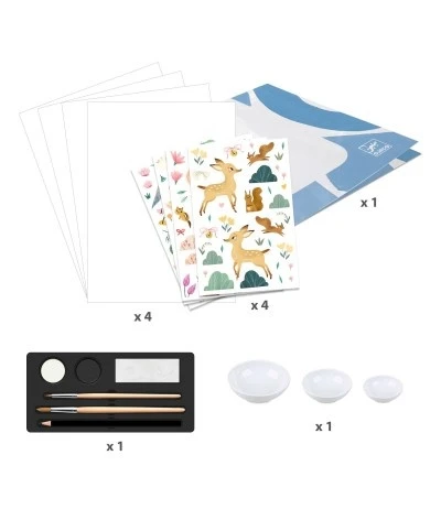 Djeco Schilderen En Collage - De Laatste Sneeuw - DJ09349 4 Djeco Schilderen En Collage - De Laatste Sneeuw - DJ09349 - Afbeelding 2