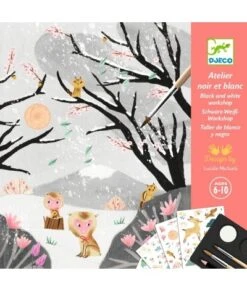 Djeco Schilderen En Collage - De Laatste Sneeuw - DJ09349