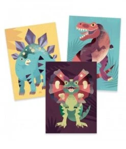 Djeco Schilderijtjes Metalliseren - Dinosaurussen - DJ09518 8 Djeco Schilderijtjes Metalliseren - Dinosaurussen - DJ09518 -Speelgoed Voor Kinderen Winkel djeco djeco schilderijtjes metalliseren dinosaurus 2