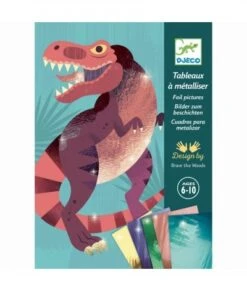 Djeco Schilderijtjes Metalliseren - Dinosaurussen - DJ09518