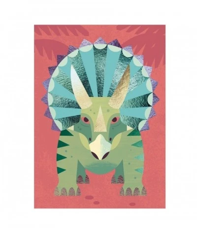 Djeco Schilderijtjes Metalliseren - Dinosaurussen - DJ09518 6 Djeco Schilderijtjes Metalliseren - Dinosaurussen - DJ09518 - Afbeelding 4