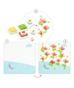 Djeco Stempels - Bloemen - DJ09950 -Speelgoed Voor Kinderen Winkel djeco djeco stempels bloemen dj09950 3