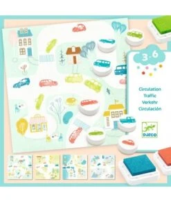 Djeco Stempels - Verkeer