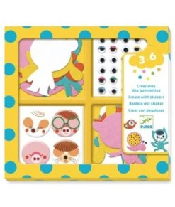 Djeco Stickerset - Dieren - DJ09050