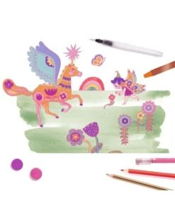 Djeco Verf- En Tekendoos 60-delig - DJ09797 -Speelgoed Voor Kinderen Winkel djeco djeco verf en tekendoos 60 delig dj09797 2