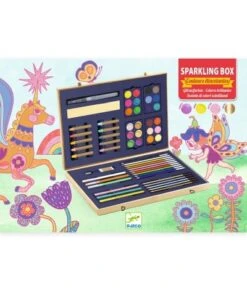 Djeco Verf- En Tekendoos 60-delig - DJ09797