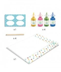 Djeco Verf Stippen - Dieren - DJ09689 10 Djeco Verf Stippen - Dieren - DJ09689 -Speelgoed Voor Kinderen Winkel djeco djeco verf stippen dieren dj09689 3