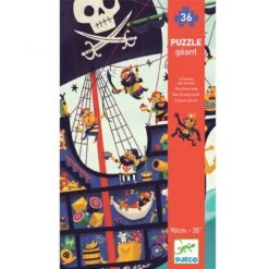 Djeco Vloerpuzzel Het Piratenschip -Speelgoed Voor Kinderen Winkel djeco djeco vloerpuzzel het piratenschip 1