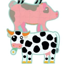 Djeco Vloerpuzzel Honoré En Vrienden -Speelgoed Voor Kinderen Winkel djeco djeco vloerpuzzel honore en vrienden 2