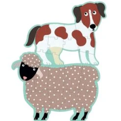 Djeco Vloerpuzzel Honoré En Vrienden -Speelgoed Voor Kinderen Winkel djeco djeco vloerpuzzel honore en vrienden 3