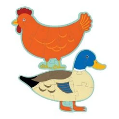 Djeco Vloerpuzzel Honoré En Vrienden -Speelgoed Voor Kinderen Winkel djeco djeco vloerpuzzel honore en vrienden 4