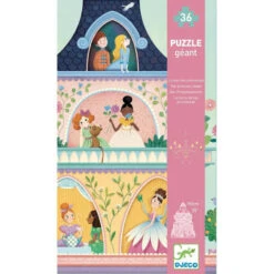 Djeco Vloerpuzzel - Prinsessen Toren - 36 Stukjes DJ07130 5 Djeco Vloerpuzzel - Prinsessen Toren - 36 Stukjes DJ07130 -Speelgoed Voor Kinderen Winkel djeco djeco vloerpuzzel prinsessen toren 36 stukje 1