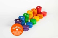 Grapat Nins® Ringen En Muntjes Gekleurd 60-delig 15-102