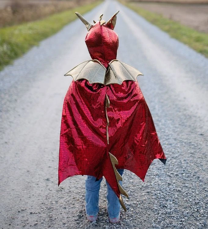 Great Pretenders Drakencape Rood (5-6 Jaar) 55175 3 Great Pretenders Drakencape Rood (5-6 Jaar) 55175