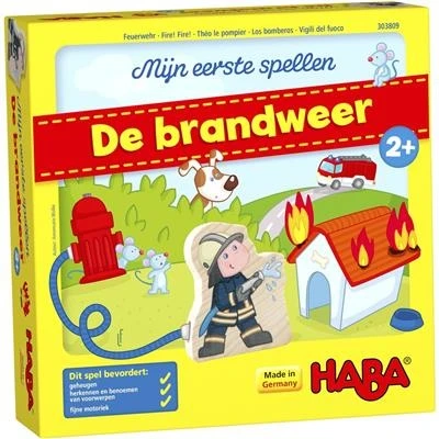 Haba - Mijn Eerste Spellen - De Brandweer 303809 3 Haba - Mijn Eerste Spellen - De Brandweer 303809