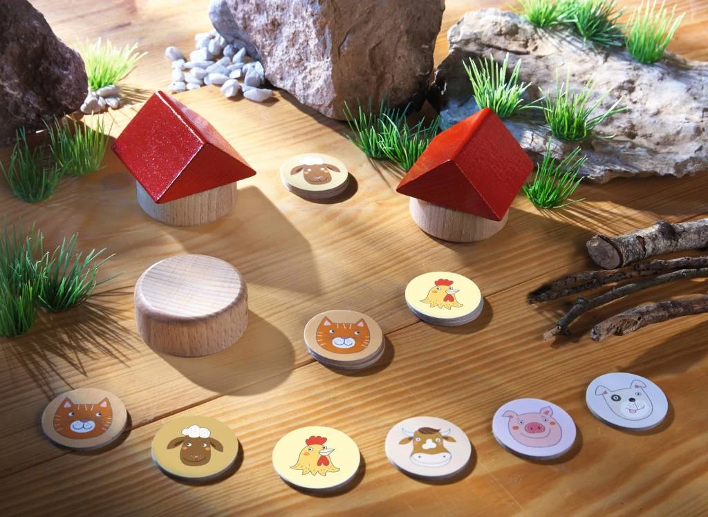 Haba Mijn Eerste Spellen - Iene, Miene, Mij, In Welk Huis Woon Jij? 6 Haba Mijn Eerste Spellen - Iene, Miene, Mij, In Welk Huis Woon Jij? - Afbeelding 4