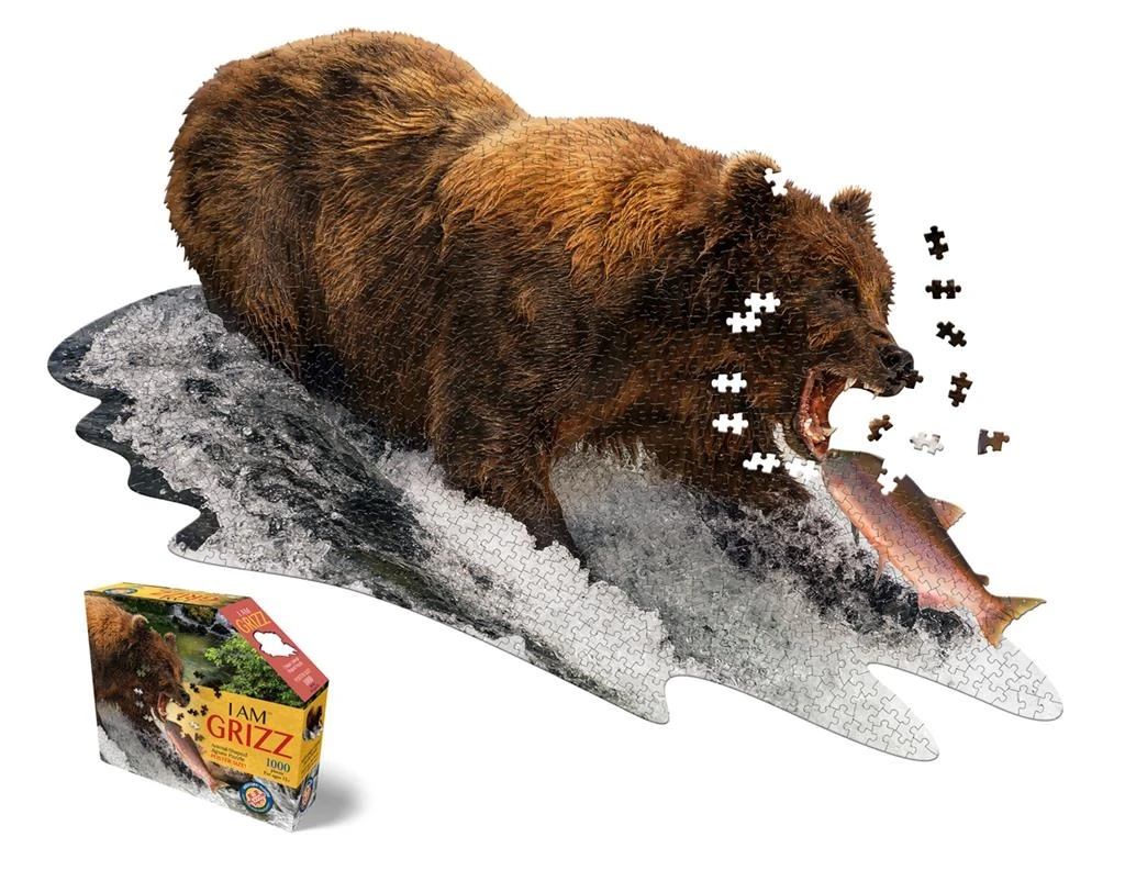 Puzzel I AM - Grizzly Beer - 1000 Stukjes 4 Puzzel I AM - Grizzly Beer - 1000 Stukjes - Afbeelding 2