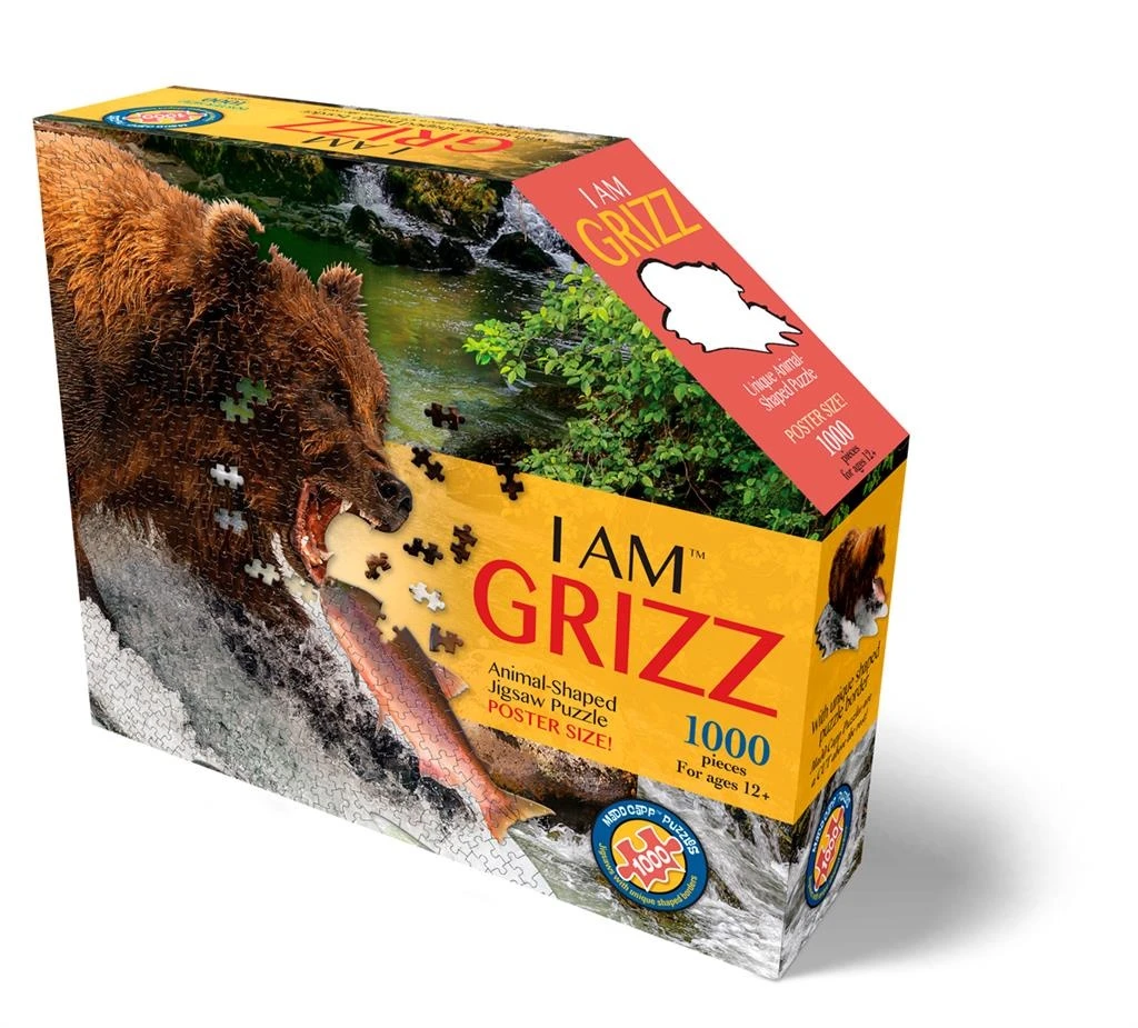 Puzzel I AM - Grizzly Beer - 1000 Stukjes 6 Puzzel I AM - Grizzly Beer - 1000 Stukjes - Afbeelding 4