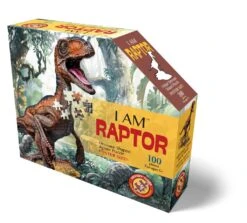 Puzzel I AM - Raptor 100 Stukjes 9 Puzzel I AM - Raptor 100 Stukjes -Speelgoed Voor Kinderen Winkel madd capp puzzel i am raptor 100 stukjes 3
