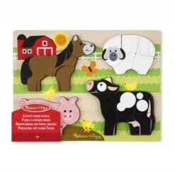 Melissa & Doug Melissa And Doug Houten Inlegpuzzel Boerderij