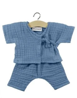 Minikane Kimono Niko Blauw
