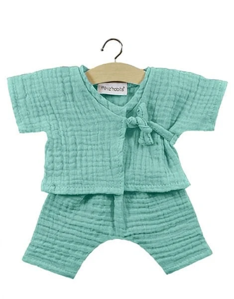 Minikane Kimono Niko Watergroen 3 Minikane Kimono Niko Watergroen