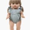 Minikane Romper Lou - Groene Thee 2 Minikane Romper Lou - Groene Thee -Speelgoed Voor Kinderen Winkel minikane minikane romper lou groene thee