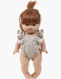 Minikane Romper Lou Linnen Fleece