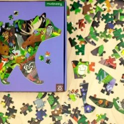 Mudpuppy Silhouet Puzzel 300 Stukjes - Bos -Speelgoed Voor Kinderen Winkel mudpuppy silhouet puzzel 300 stukjes bos 2