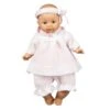 Paola Reina Pop Ameli Meisje Blank, Jurk Roze (32cm)