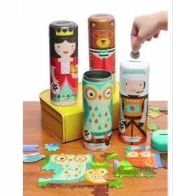 Petit Collage Astronautenpuzzel In Spaarpot -Speelgoed Voor Kinderen Winkel petit collage petit collage astronautenpuzzel in s 2