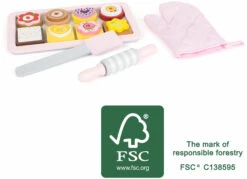 Small Foot Houten Bakset Koekjes -Speelgoed Voor Kinderen Winkel small foot houten bakset koekjes 4