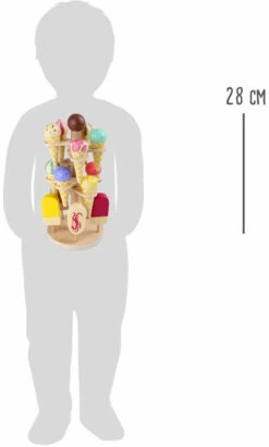 Small Foot Houten Ijsjes Met Standaard -Speelgoed Voor Kinderen Winkel small foot houten ijsjes met standaard 4