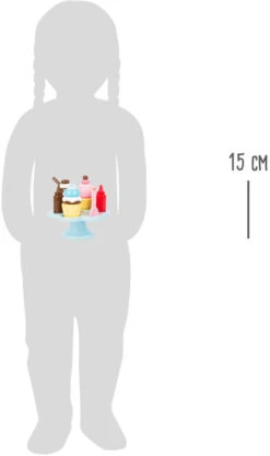 Small Foot Houten Ijsjes Met Standaard En Saus -Speelgoed Voor Kinderen Winkel small foot houten ijsjes met standaard en saus 5