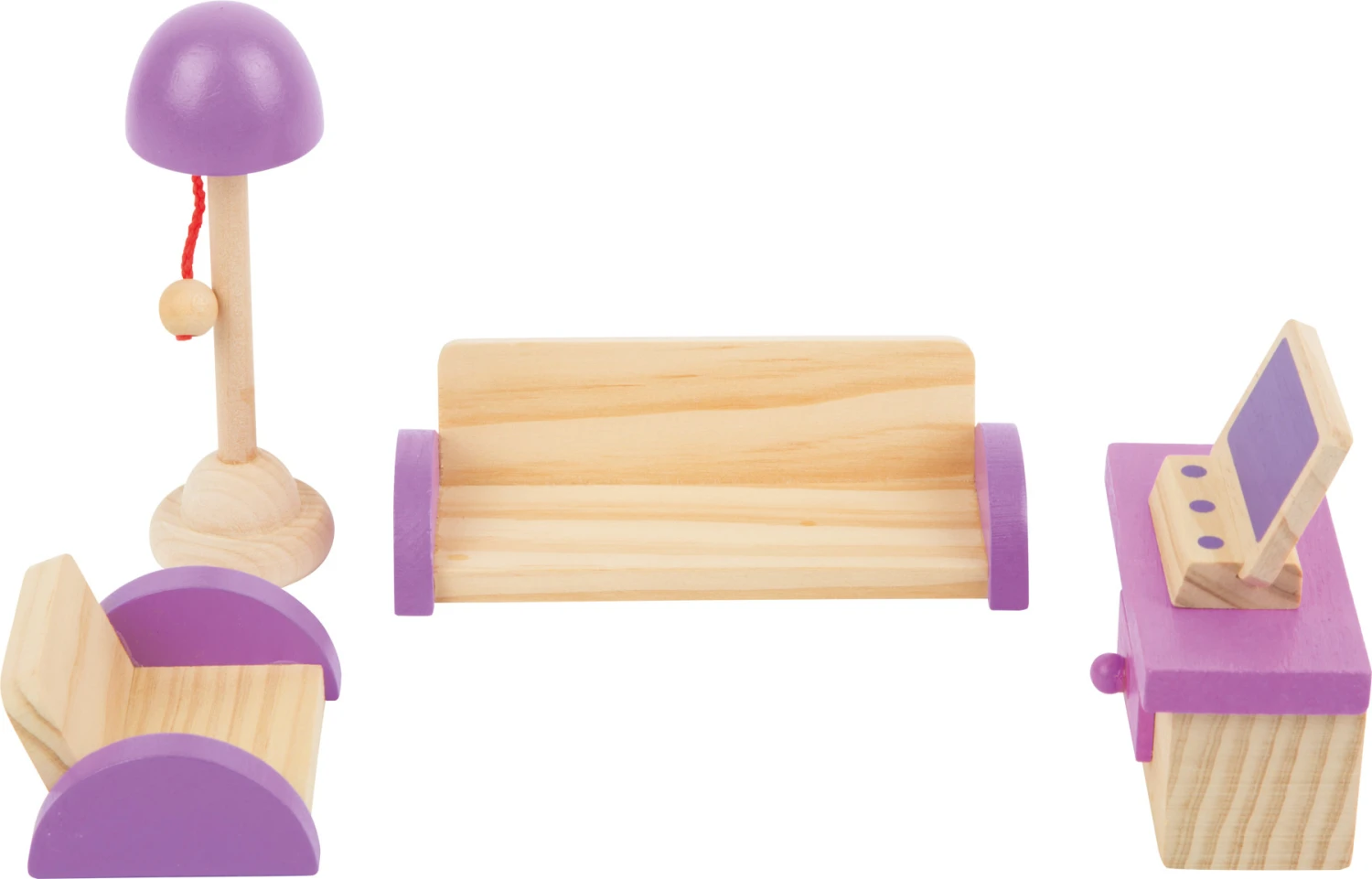 Small Foot Poppenhuis Meubels Woonkamer 4 Small Foot Poppenhuis Meubels Woonkamer - Afbeelding 2