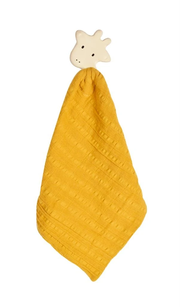 Tikiri Knuffeldoekje Met Bijtspeeltje - Giraffe