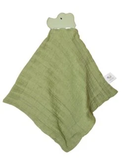 Tikiri Knuffeldoekje Met Bijtspeeltje - Krokodil