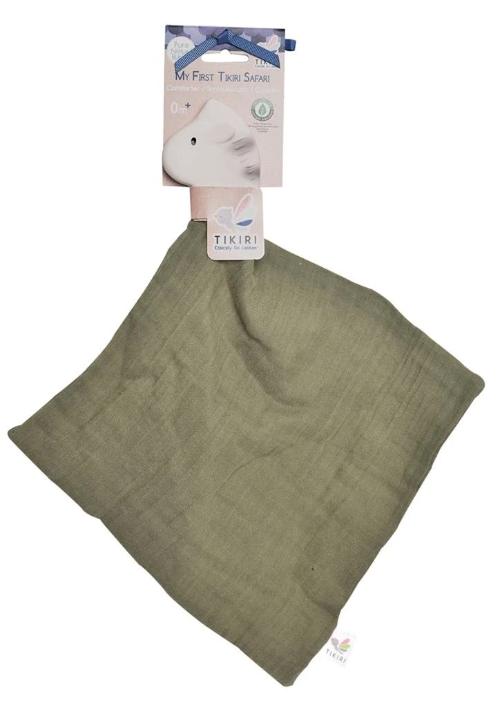 Tikiri Knuffeldoekje Met Bijtspeeltje - Zebra 5 Tikiri Knuffeldoekje Met Bijtspeeltje - Zebra - Afbeelding 3