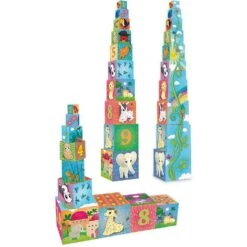 Vilac Stapelblokken Dieren 2481 13 Vilac Stapelblokken Dieren 2481 -Speelgoed Voor Kinderen Winkel vilac vilac stapelblokken dieren 2481 5