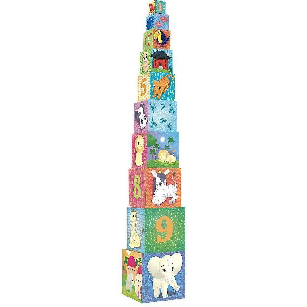 Vilac Stapelblokken Dieren 2481 3 Vilac Stapelblokken Dieren 2481